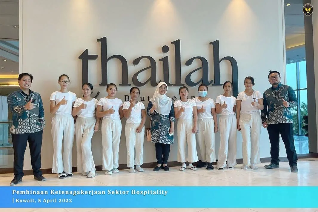 Pembinaan dan Penempatan Tim Hospitality Thailah Boutique Resort Kuwait