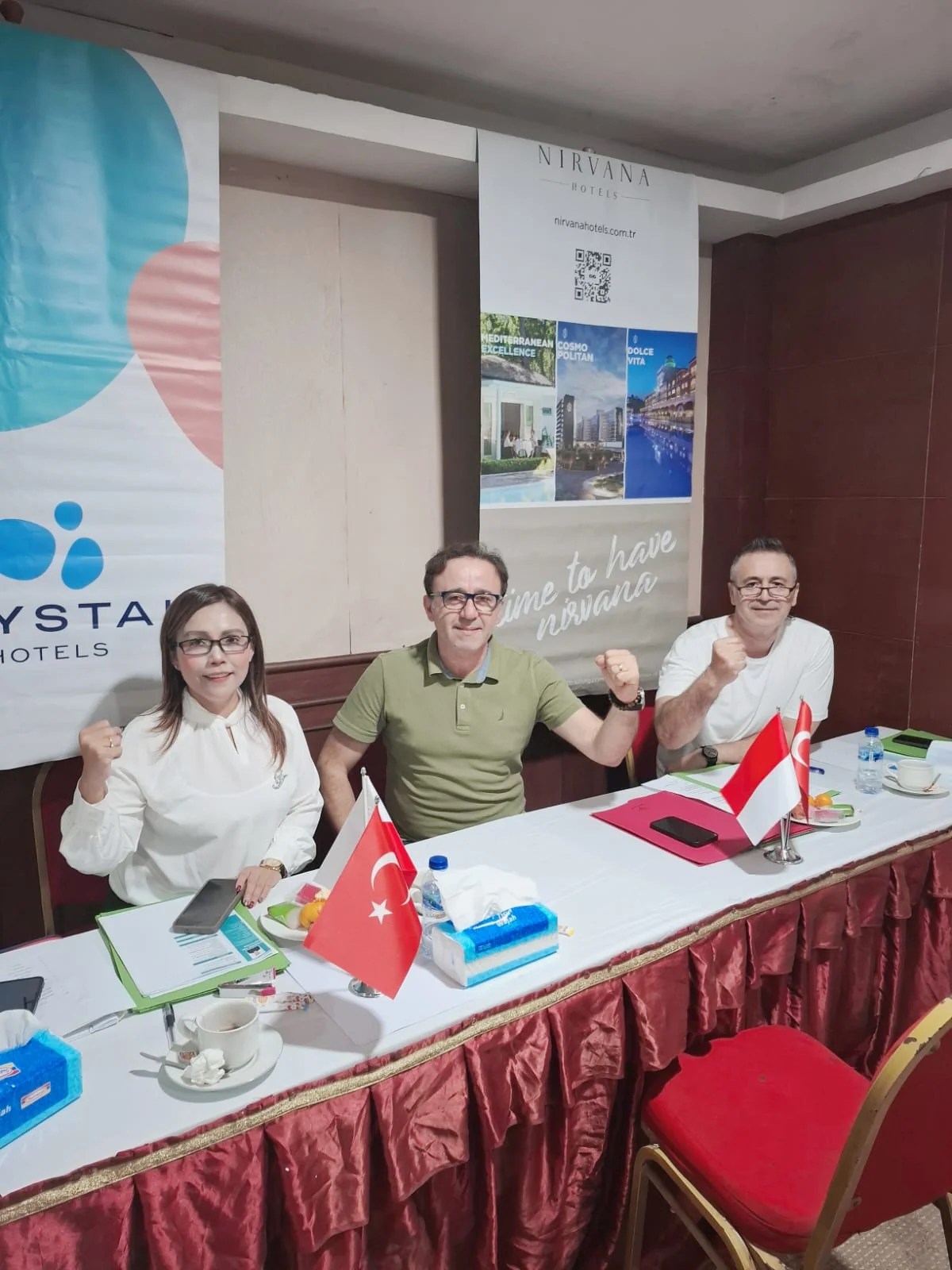 Sesi Wawancara Langsung User Nirvana & Crystal Hotels Turki
